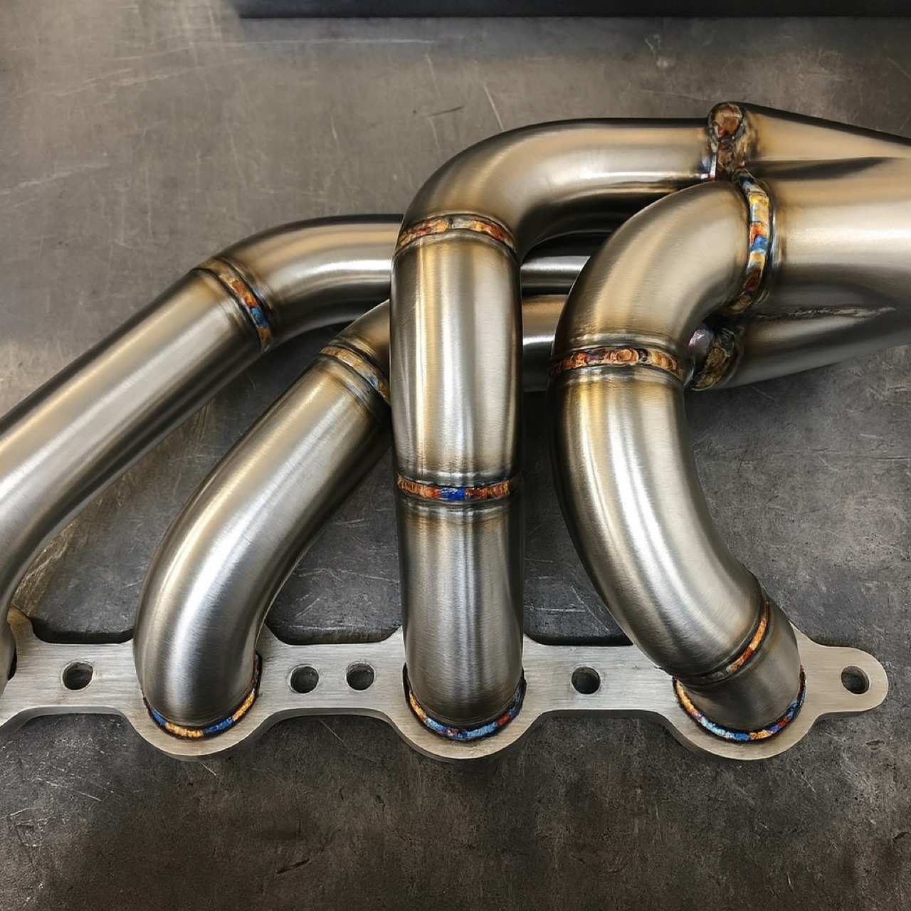 Turbo header pipe weld