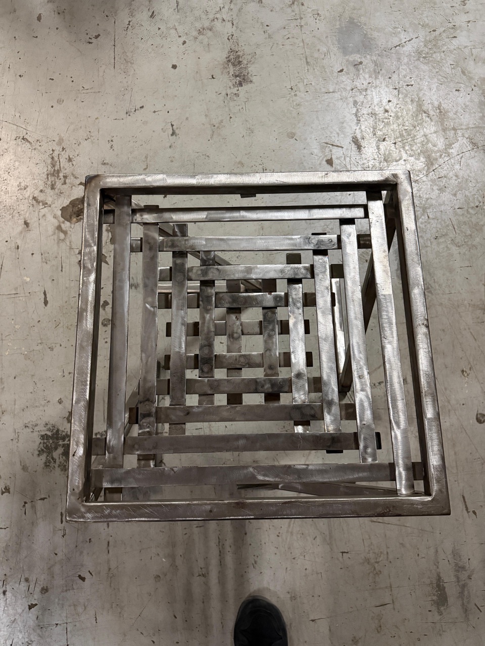 Layer Table — top-down through frame